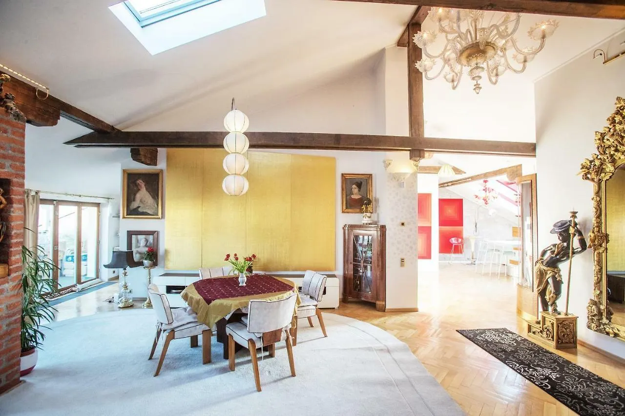Unique Luxury Loft With Terrace In Old Town Apartment Prague Czech Republic